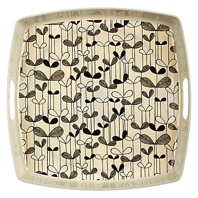MissPrint Melamine Sapling Tray, Monochrome MissPrint Melamine Sapling Tray, Monochrome